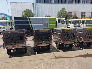 四臺電動三輪高壓清洗車發往天津 好品質，看得見